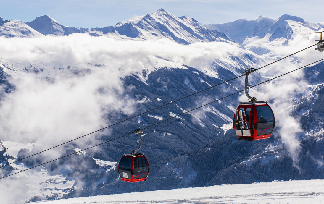Seilbahn in den Kitzbüheler Alpen
