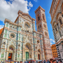 Kathedrale Santa Maria del Fiore und der Glockenturm von Giotto am Piazza del Duomo in Florenz, Italien - ©BRIAN_KINNEY - stock.adobe.com