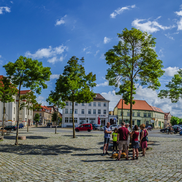 Marktplatz in Neustrelitz - © riebevonsehl - stock.adobe.com