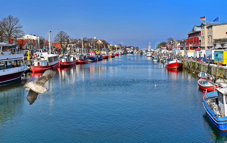 Warnemünde an der Ostseeküste