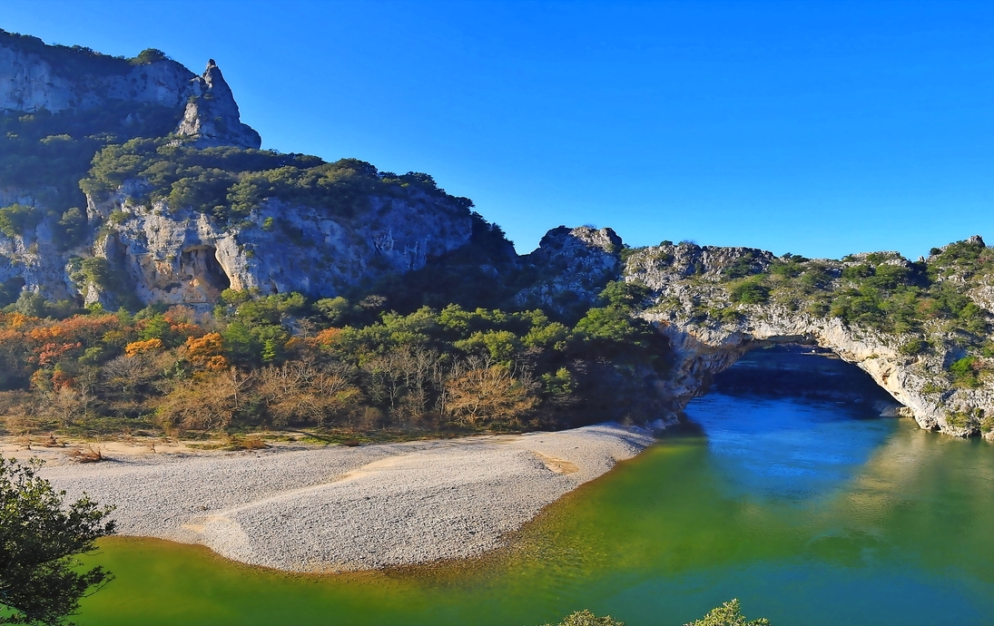 Pont d'Arc in Frankreich