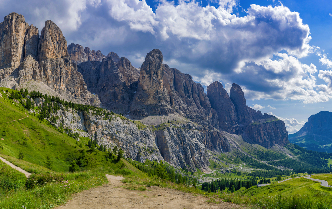 Grödner Joch - Nationalpark Dolomiten
