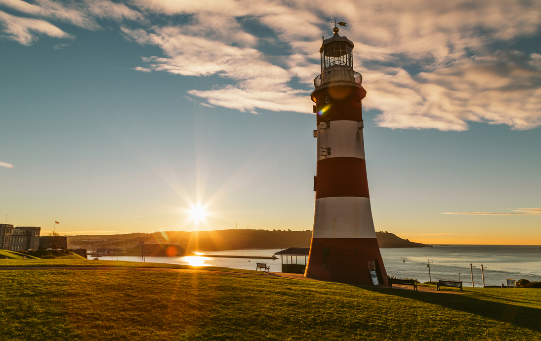 Leuchtturm von Plymouth