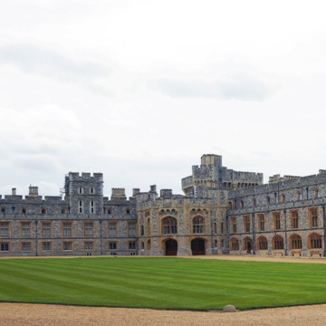 Windsor Castle, Blick durch den Oberen Hof auf den Südflügel - © Albo - Fotolia