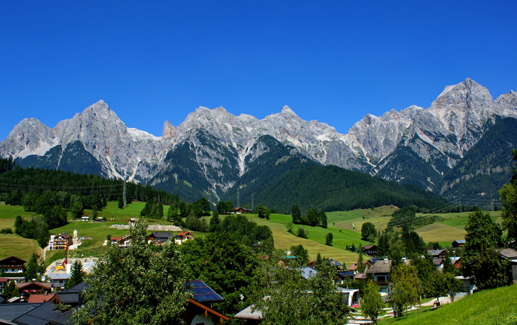Maria Alm am Steinernen Meer im Salzburger Land, Österreich