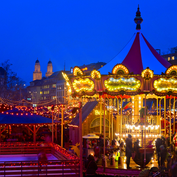 Weihnachtsmarkt in Zürich, Schweiz - ©santosha57 - stock.adobe.com