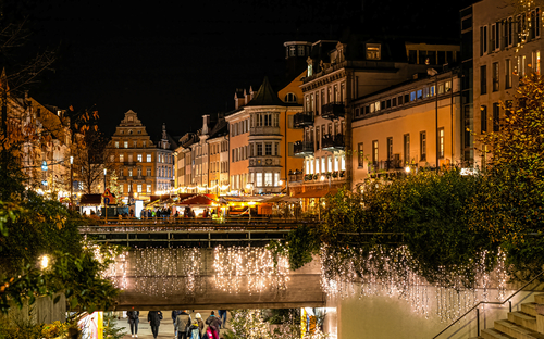 Weihnachtsmarkt in Konstanz am Bodensee