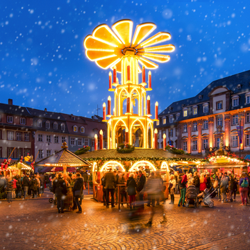 Weihnachtsmarkt in Heidelberg