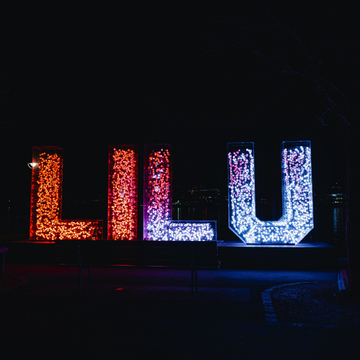 Lilu Lichtfestival Luzern - © Tim Ulrich / Lilu-Buchstaben 2023