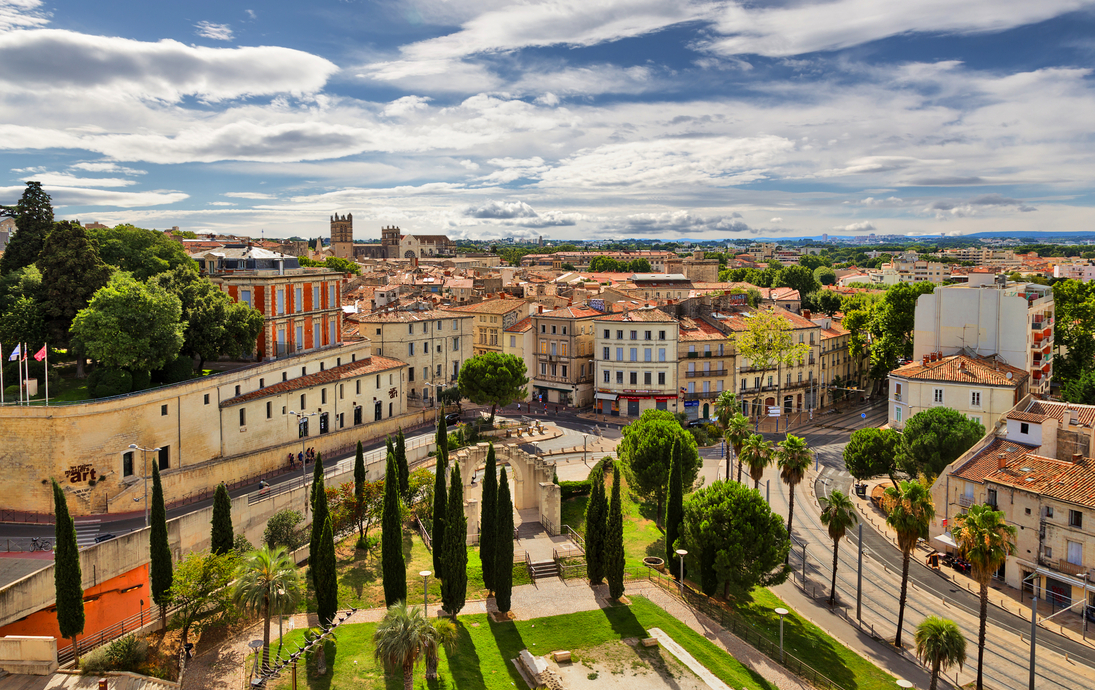 Montpellier in Südfrankreich