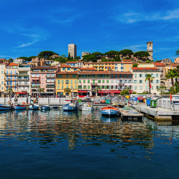 Yachthafen und Stadtzentrum von Cannes - © allard1 - stock.adobe.com