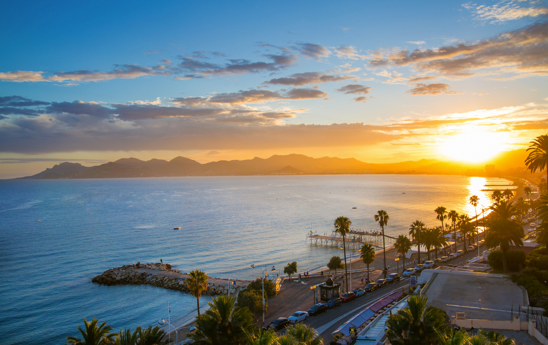 Cannes an der französischen Riviera