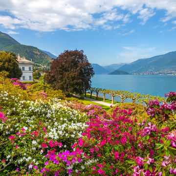Villa Melzi und seine Gärten in der Nähe von Bellagio am berühmten italienischen Comer See - ©johnkruger1 - stock.adobe.com