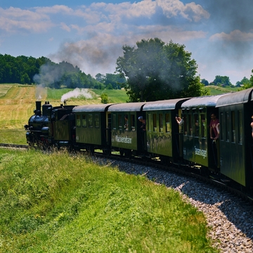 Waldviertelbahn zwischen Gmünd und Groß Gerungs - © NOEVOG Wegerbauer