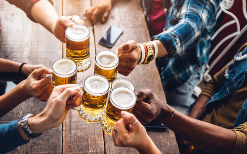 Frühschoppen und Führung in der Brauerei Ganter