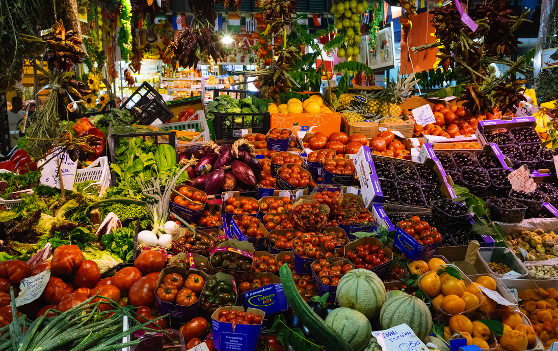 Markt in Florenz, Italien