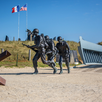 Higgins Boat Monument am Utah Beach  - ©Stewie Strout - stock.adobe.com